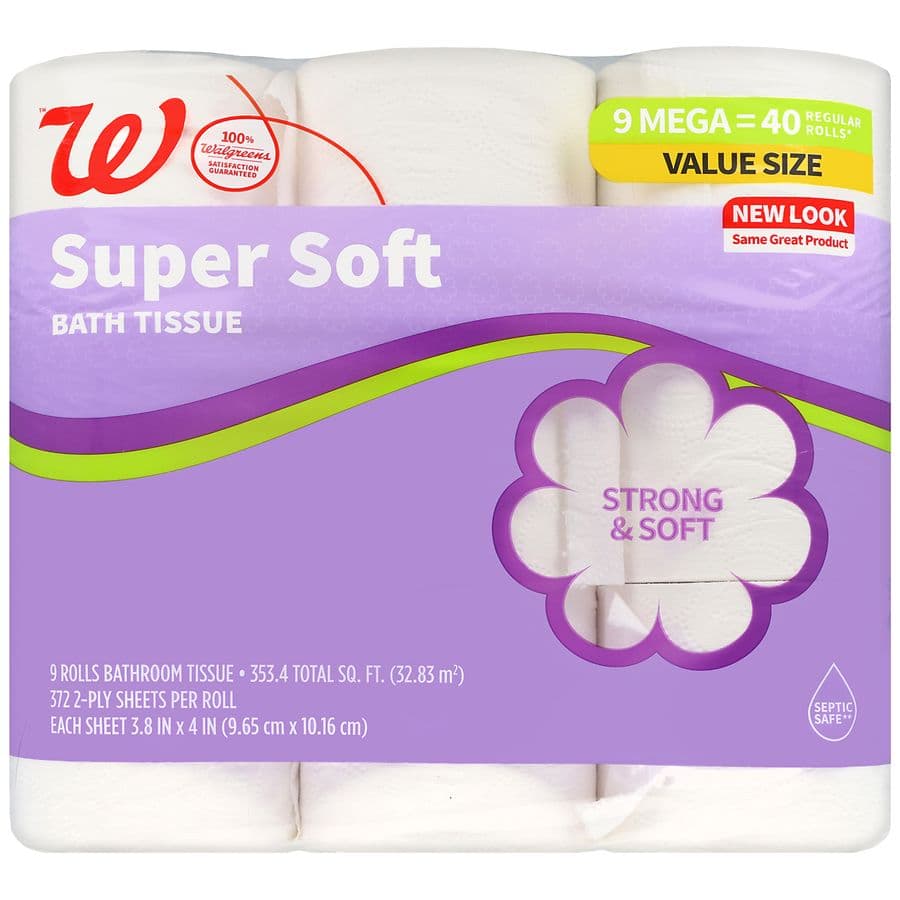 Walgreens Super Soft Bathroom Tissue - image 1