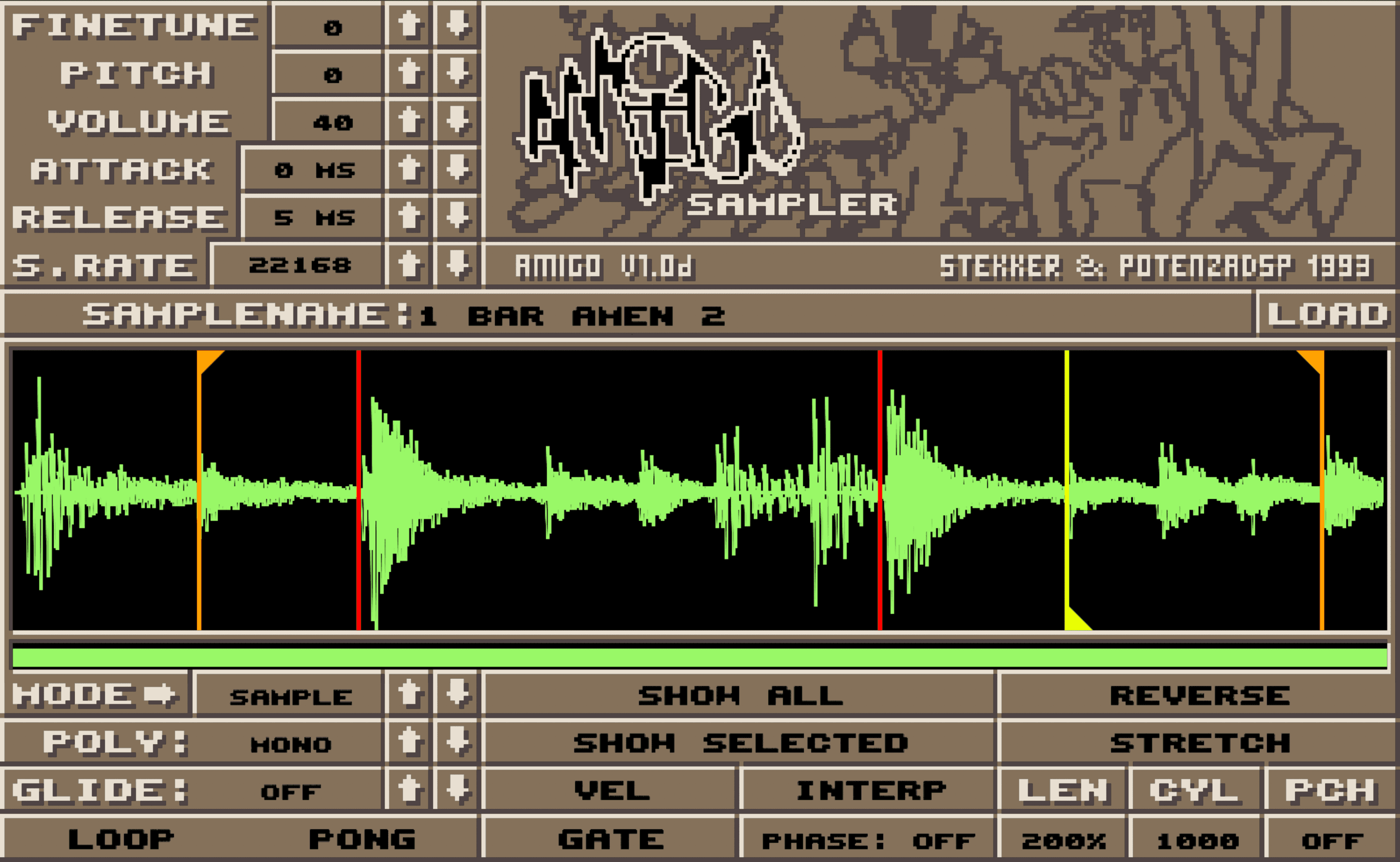 Amigo Sampler - image 1