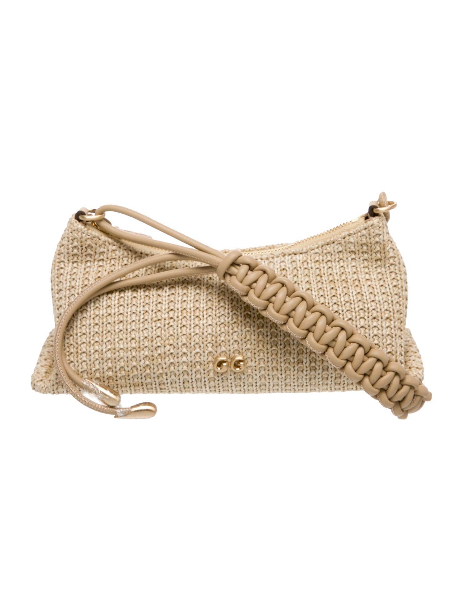 Cult Gaia Raffia Shoulder Bag - image 1