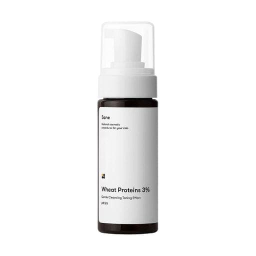 Sane Cleansing Foam Wheat Proteins 3% Face Wash Foam, 150 ml - image 1