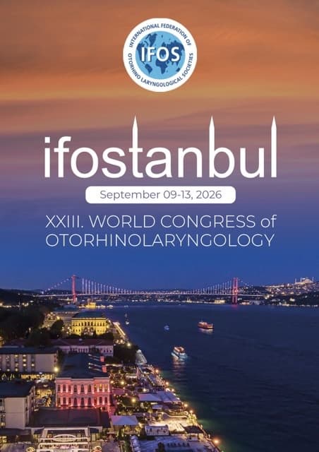 IFOS 2026 | XXIII World Congress of Otorhinolaryngology Head and Neck Surgery - image 1
