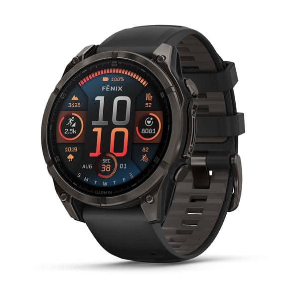 Garmin fēnix 8 Sapphire Carbon Gray DLC Titanium 47 mm AMOLED - image 1