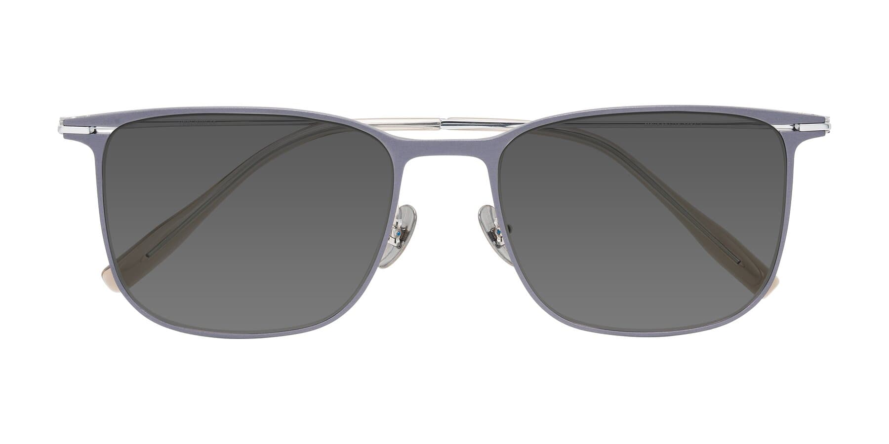 Moua Classic Magnesium Alloy Rectangle Tinted Sunglasses - image 1
