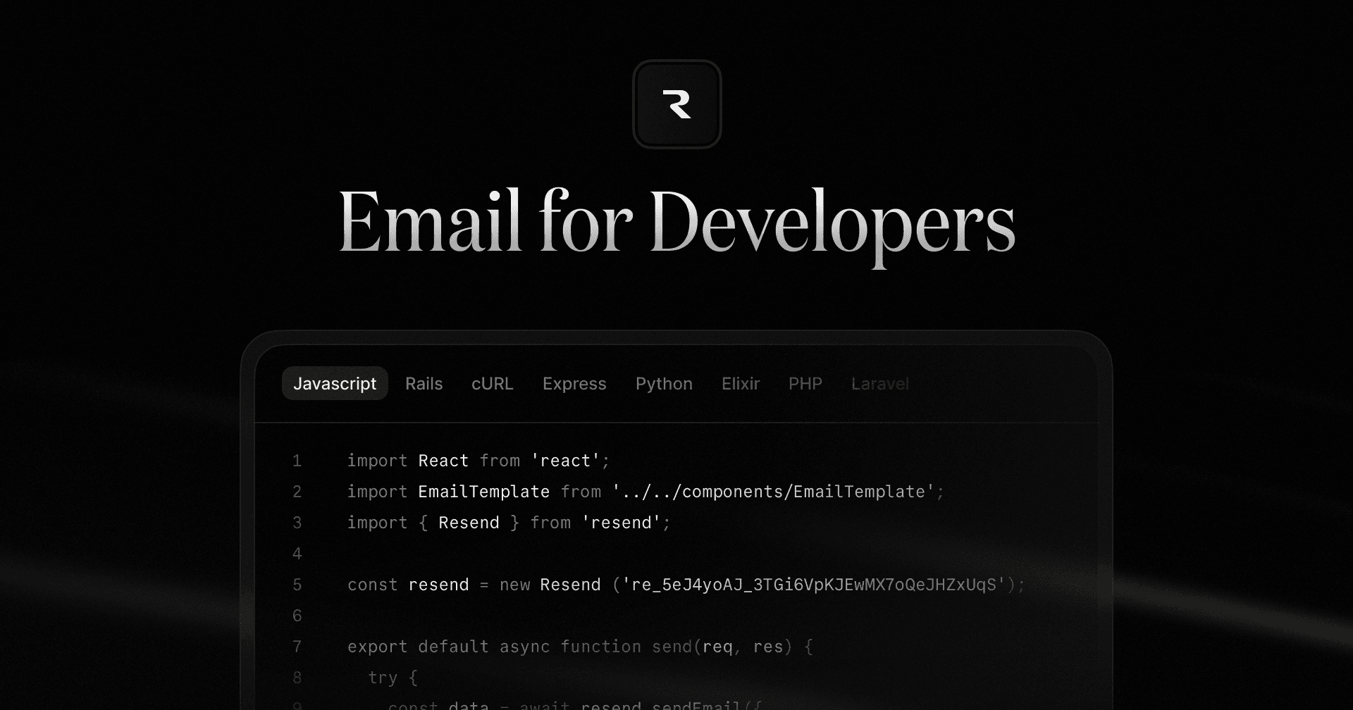 Resend Email Service for Developers - image 1