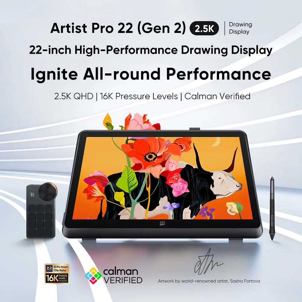 XP-Pen Artist Pro 22 (Gen 2) Drawing Display - image 1