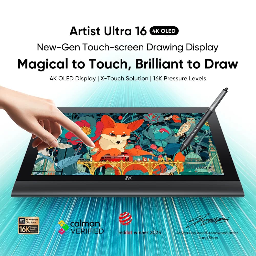 XP-Pen Artist Ultra 16 15.6-inch 4K OLED Pen Display Tablet - image 1