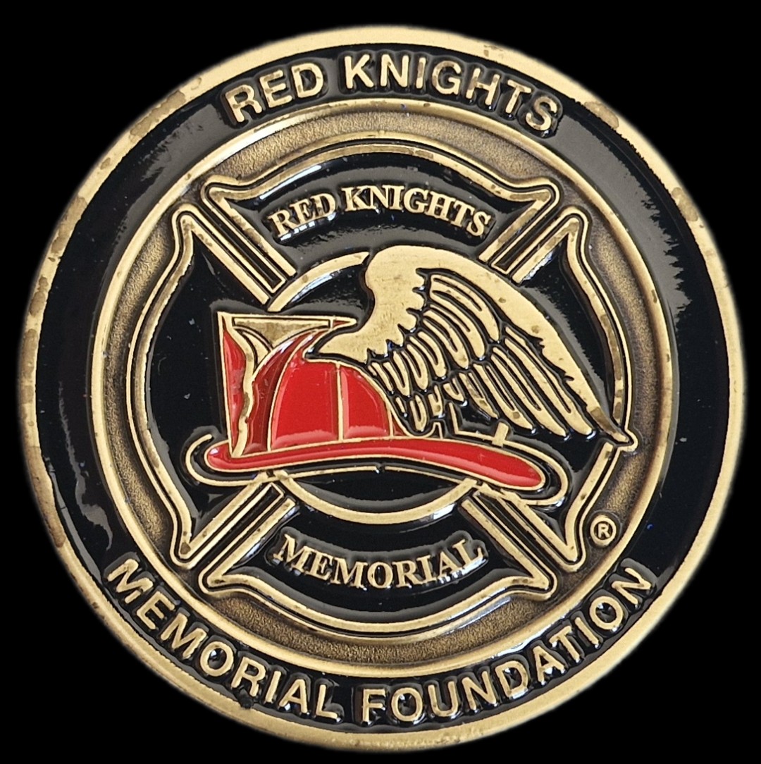 Red Knights Memorial Coin - image 1
