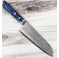 Masutani VG10 Damascus Santoku 165mm Blue Dyed Maple Handle - image 1