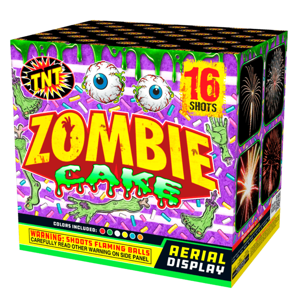 Zombie Cake 16 Shot Firework - image 1