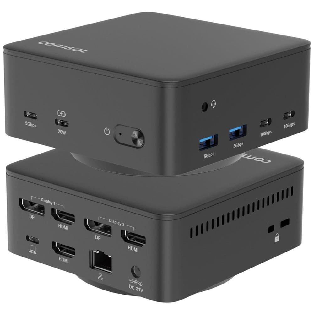 Comsol Triple 4K HDMI+DP Docking Station - image 1