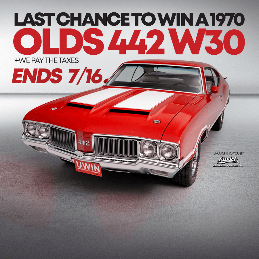 Win a Fully Restored 1970 Oldsmobile 442 W30 - image 1