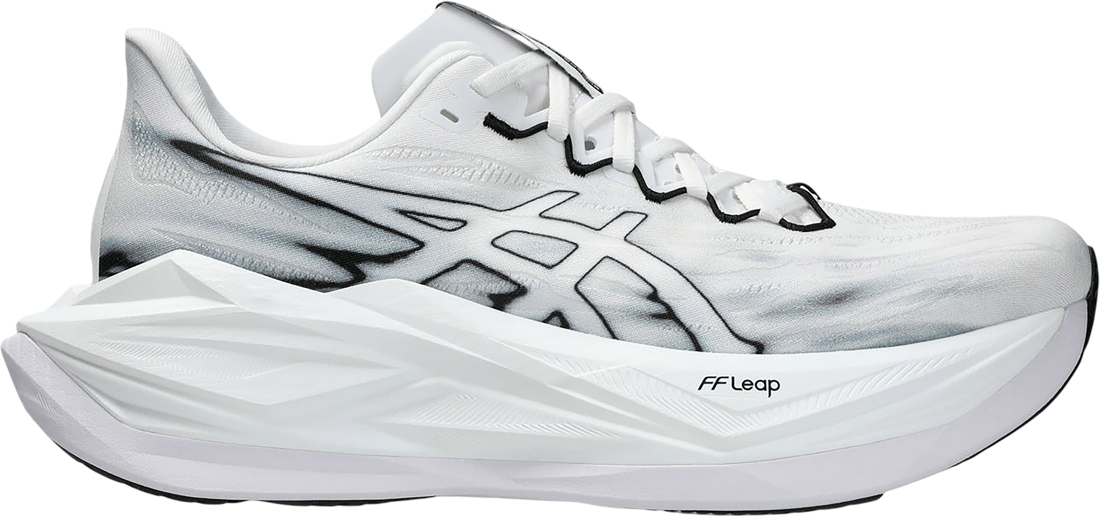 Superblast 3 Running Shoes - Unisex - White - Black - 9 / 10.5 - image 1