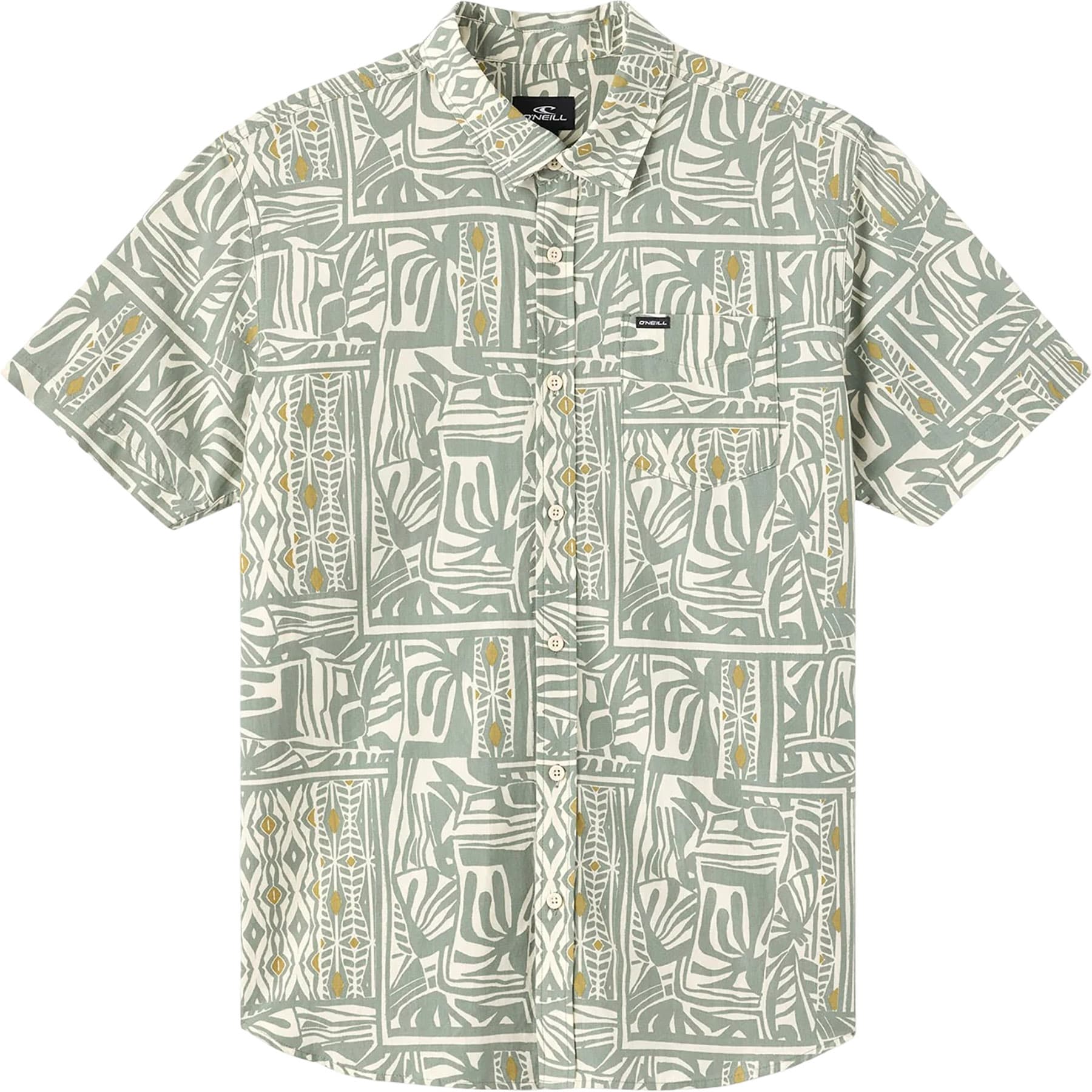 Oasis Standard Short Sleeve Woven Shirt - Men's - Sage - L - image 1