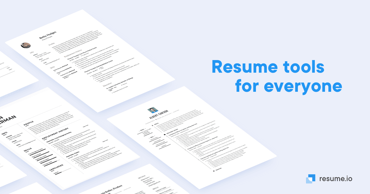 Free Resume Builder - image 1