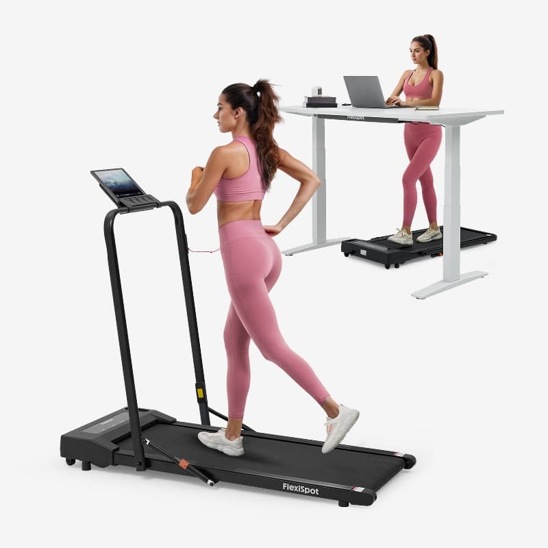 MotionX Pro 2-in-1 Under Desk Walking Pad Treadmill - image 1