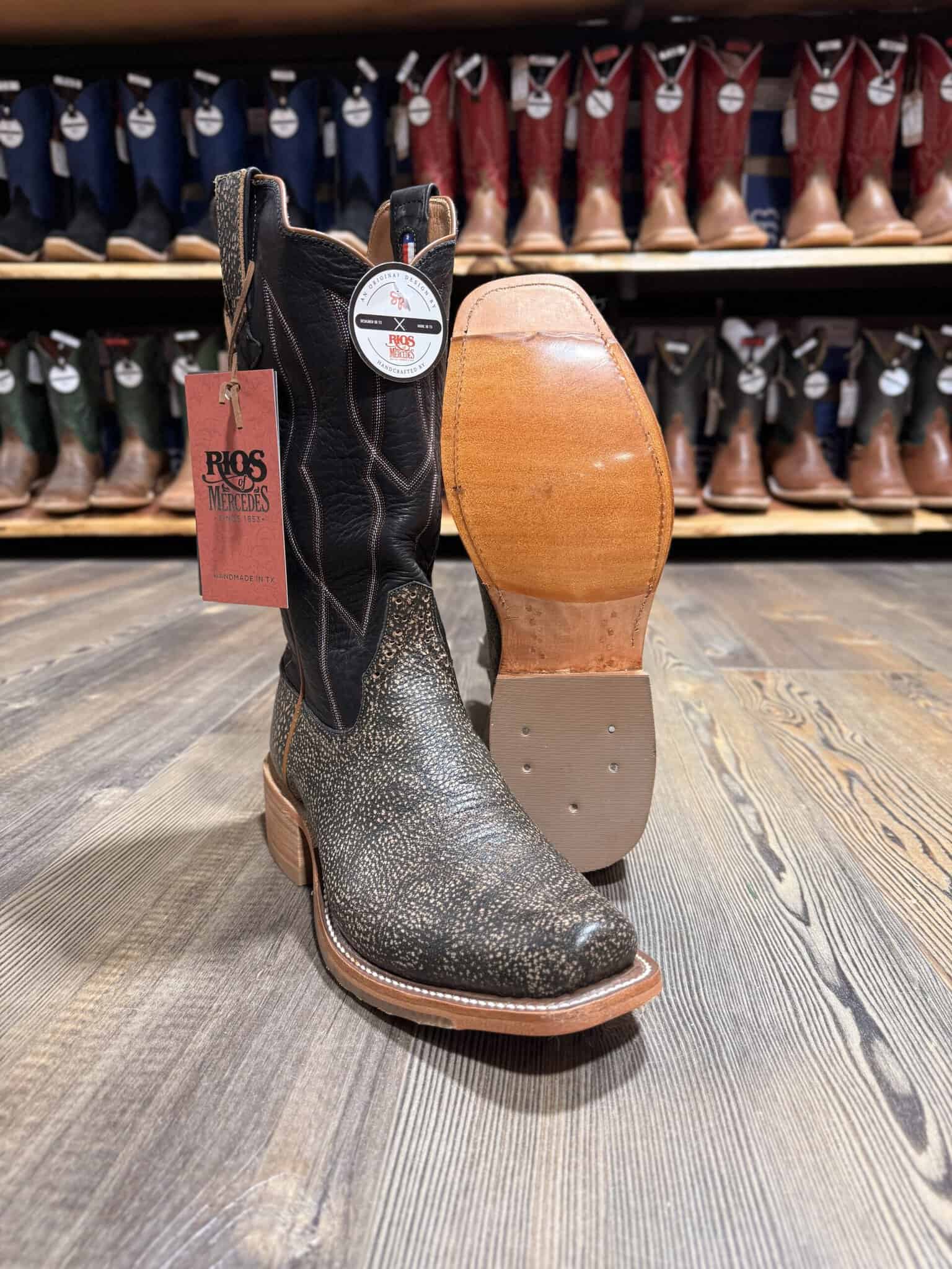 Rios of Mercedes Men's Tan Safari Cape Buffalo Boot - image 1