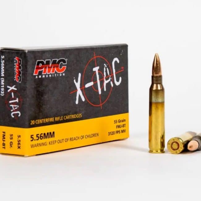 5.56 NATO PMC X-TAC 55gr FMJ-BT Brass Ammo 1000 Round - image 1