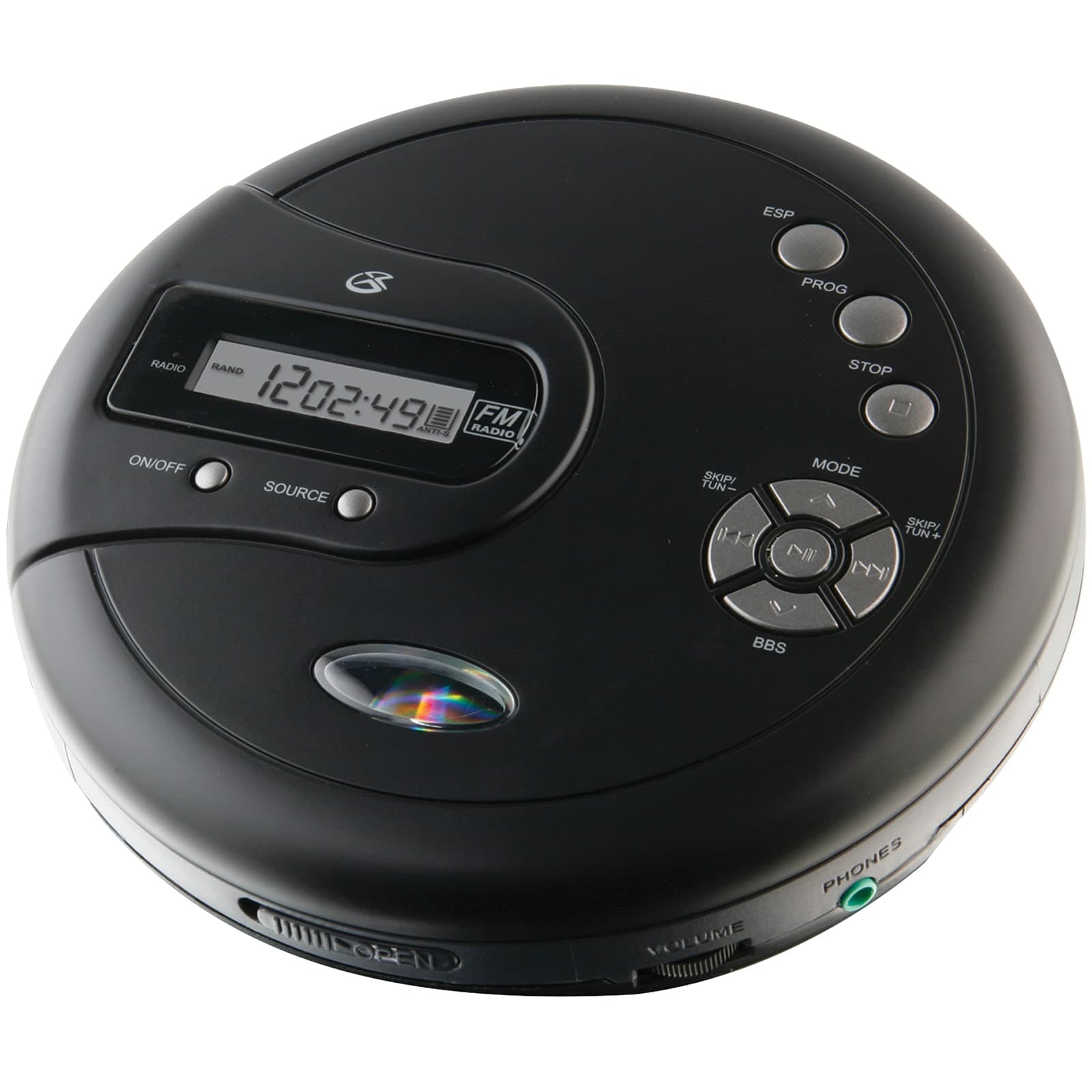GPX® Portable CD Player and FM Radio - image 1