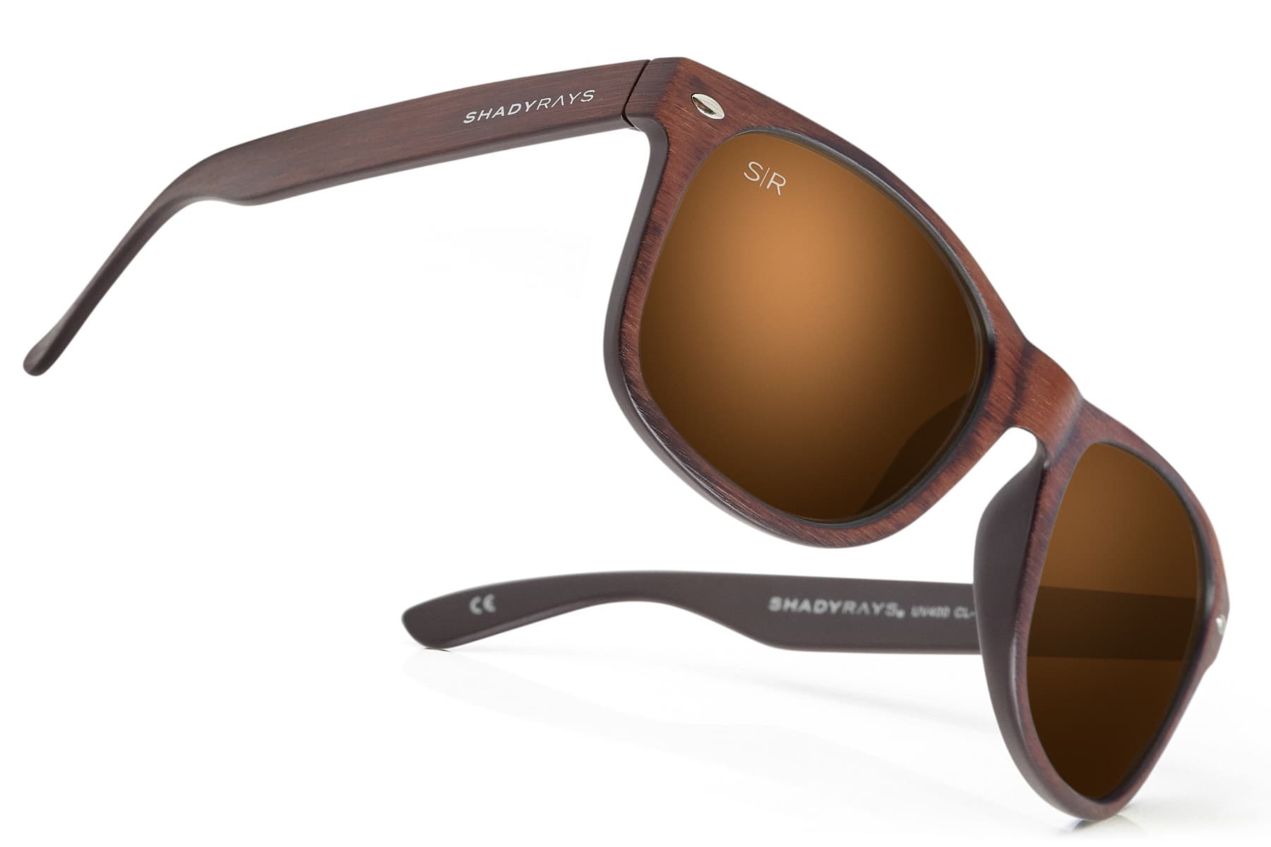 Shady Rays Classic - Amber Woods Polarized Sunglasses - image 1