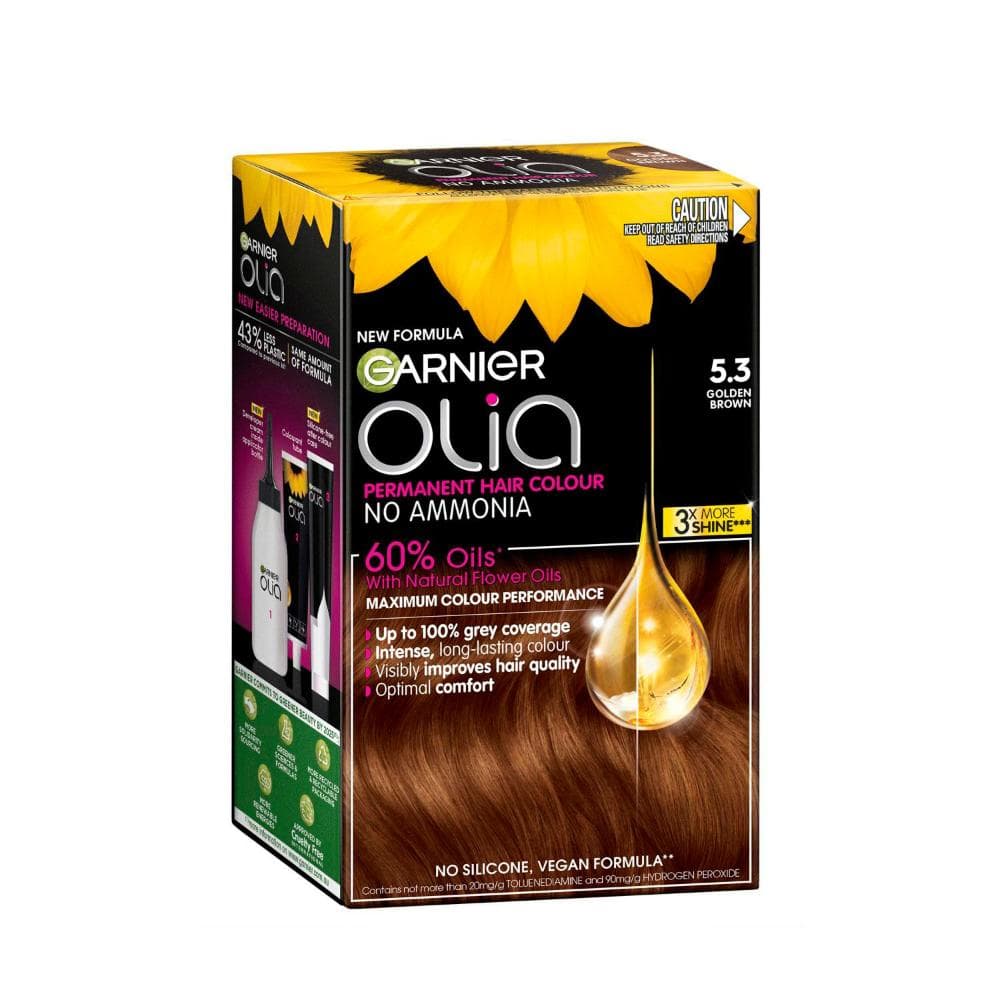 Garnier Olia Hair Colour 5.3 Golden Brown - image 1