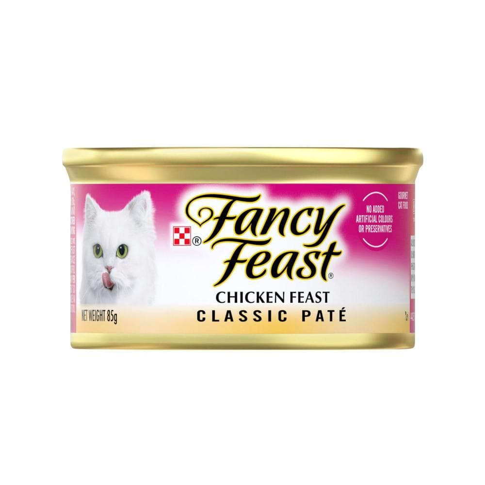 Fancy Feast Classic Pate with Chicken Cat Food 85g - image 1