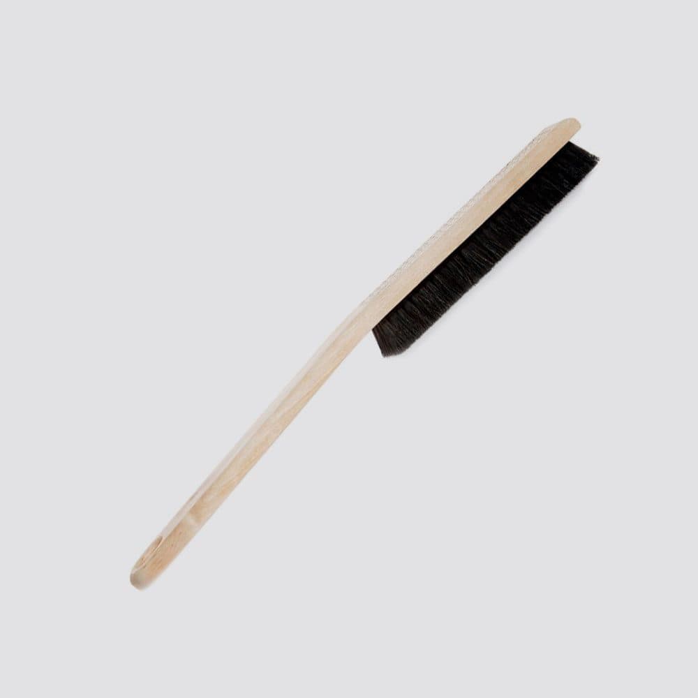 Iris Hantverk Clothes Brush Oil Treated Birch Horsehair Dark - image 1