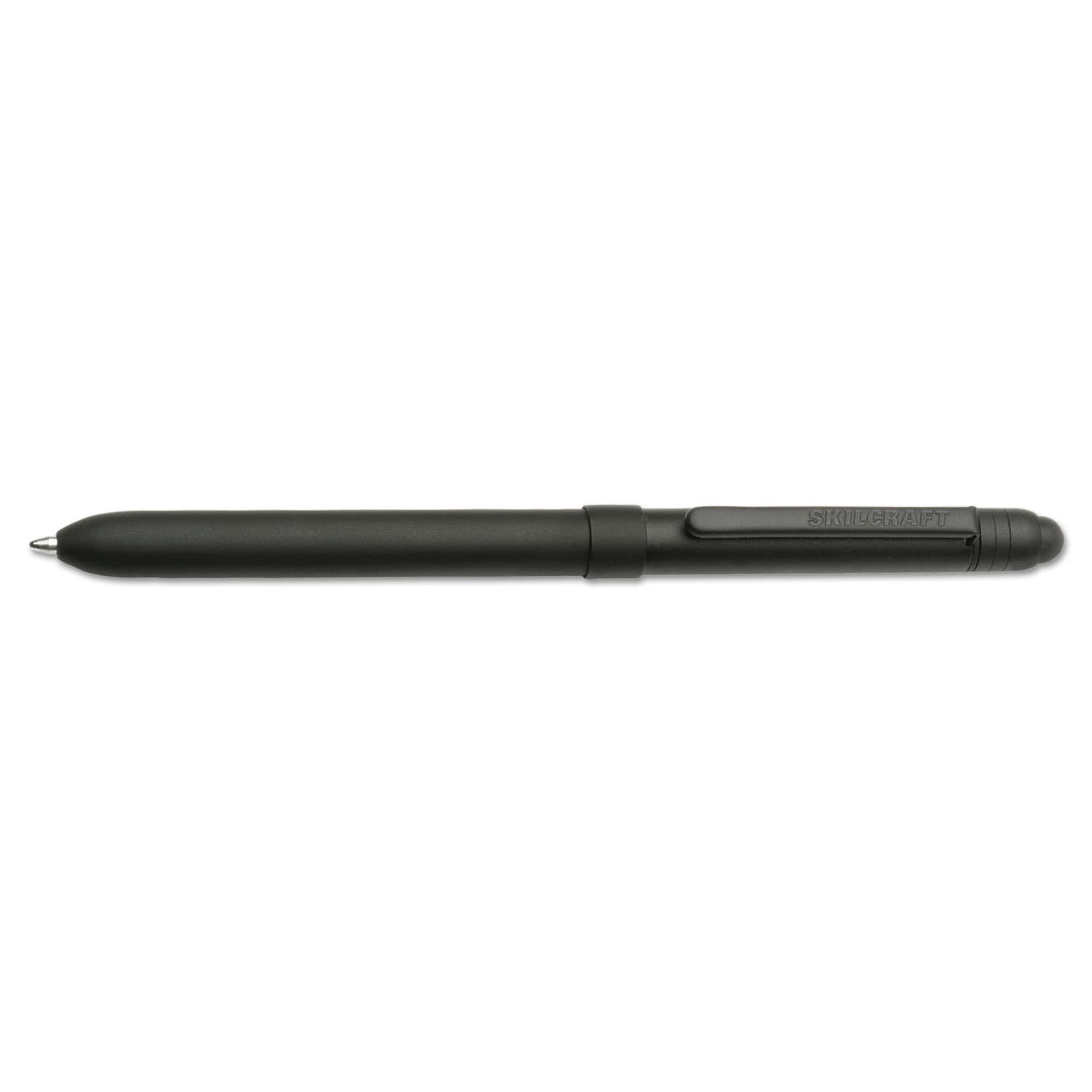 SKILCRAFT B3 Aviator Retractable Multi-Color Ballpoint Pen/Stylus, 0.5mm, Black/Red Ink - image 1