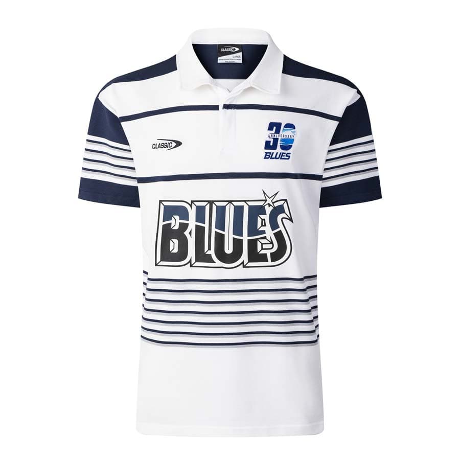 Blues Adult 2026 Supporter Short Sleeve Retro Knit Jersey - image 1