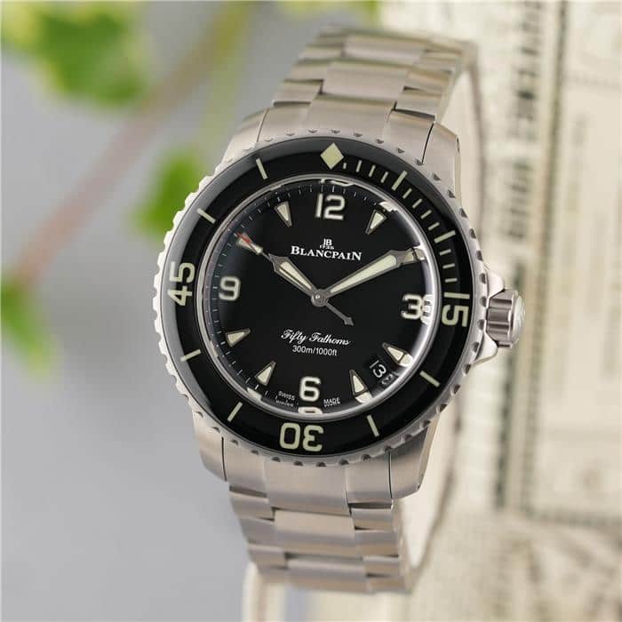 ブランパン フィフティファゾムス オートマティック 5010-12B30-98S 付属品完品 BLANCPAIN 新品メンズ 腕時計 送料無料|GMT - image 1