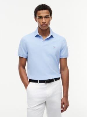 Regular Fit Stretch Tommy Polo - image 1