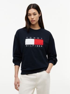 Tommy Hilfiger Flag Logo Sweatshirt - image 1
