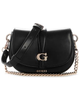 GUESS Carrie Mini Flap Magnetic Closure Crossbody Bag - image 1