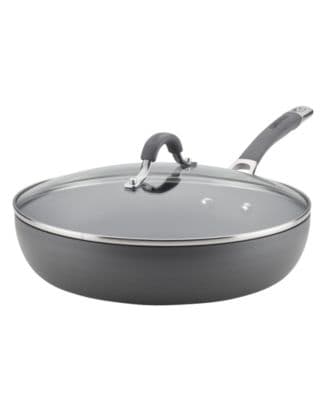 Circulon Radiance Hard-Anodized Nonstick 12" Covered Deep Skillet - image 1