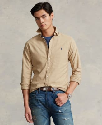 Polo Ralph Lauren Men's Garment-Dyed Oxford Shirt - image 1