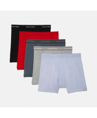 Calvin Klein Men's 5-Pack Cotton Classic Boxer Briefs Underwear - image 1