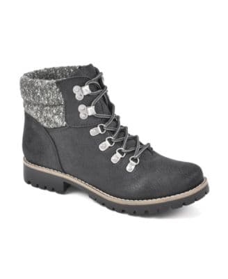 Cliffs by White Mountain Women's Pathfield Lace-Up Booties - image 1