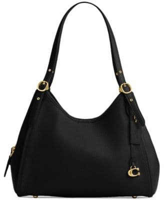 Bella Medium Leather Shoulder Bag - image 1