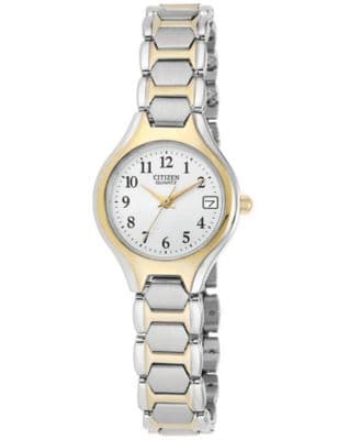 Citizen Women's Two Tone Stainless Steel Bracelet Watch 23mm EU2254-51A - image 1