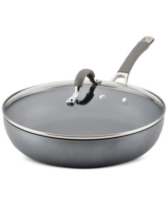 Circulon Elementum Hard-Anodized Aluminum 12" Frying Pan with Lid - image 1