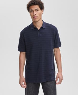 GUESS Men's Knit Polo Shirt - image 1