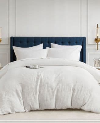 Mina Waffle Textured 2-Pc. Duvet Cover Set, Twin/Twin XL - image 1