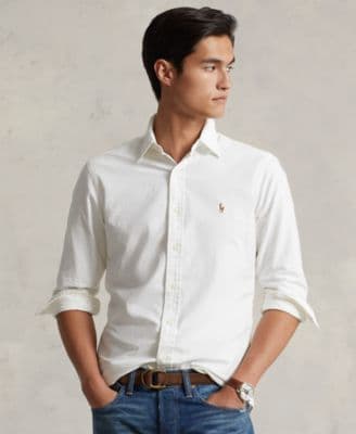 Polo Ralph Lauren Men's Classic Fit Long Sleeve Oxford Shirt - image 1