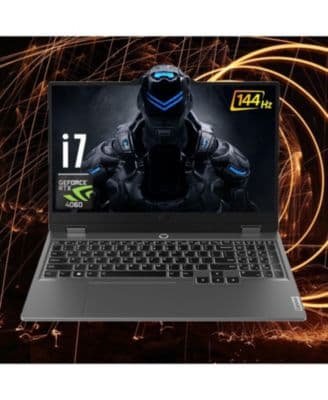 Lenovo LOQ 15 Gaming Laptop 15.6" FHD 144Hz Intel Core i7-13650HX 16GB RAM NVIDIA GeForce RTX 4060 512GB SSD Windows 11 Home Grey - image 1