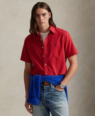 Polo Ralph Lauren Men's Classic Fit Garment-Dyed Oxford Shirt - image 1