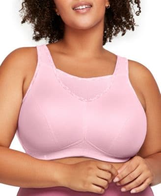 Women's Plus Size Sport No-Bounce Camisole Bra 1066 - image 1