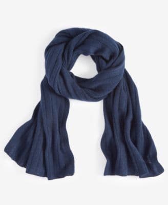 Charter Club Ribbed 100% Cashmere Scarf - image 1