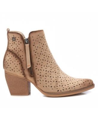 Refresh Women's Fashion Italian Western Booties with Side Zipper - image 1