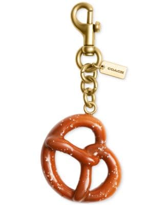 COACH Small Pretzel Bag Charm - image 1