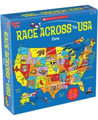 Scholastic Race Across the USA Game - image 1