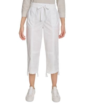 Calvin Klein Women's Convertible Cargo Capri Pants - image 1